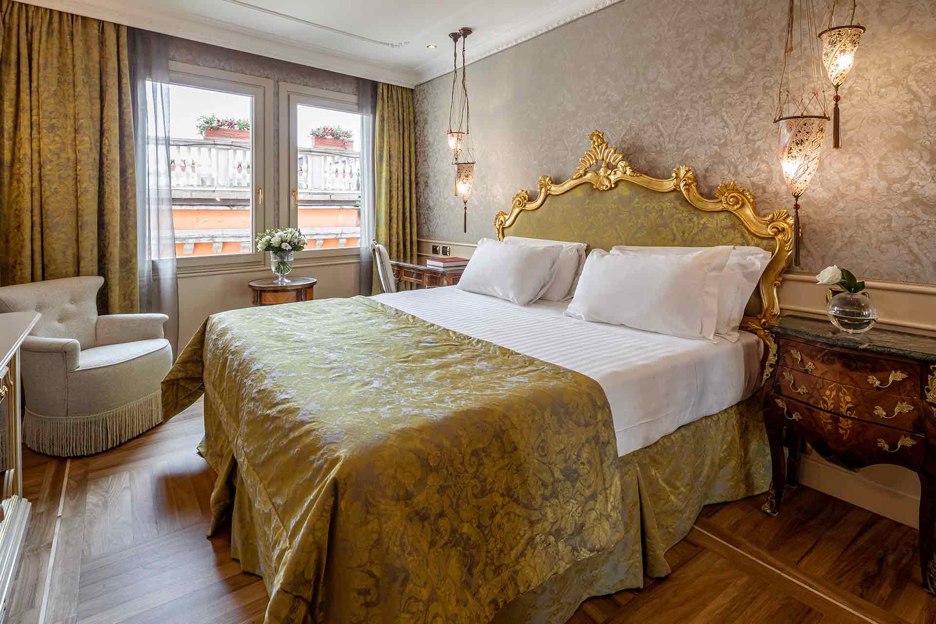 Bedroom Superior Room Baglioni Hotel Luna