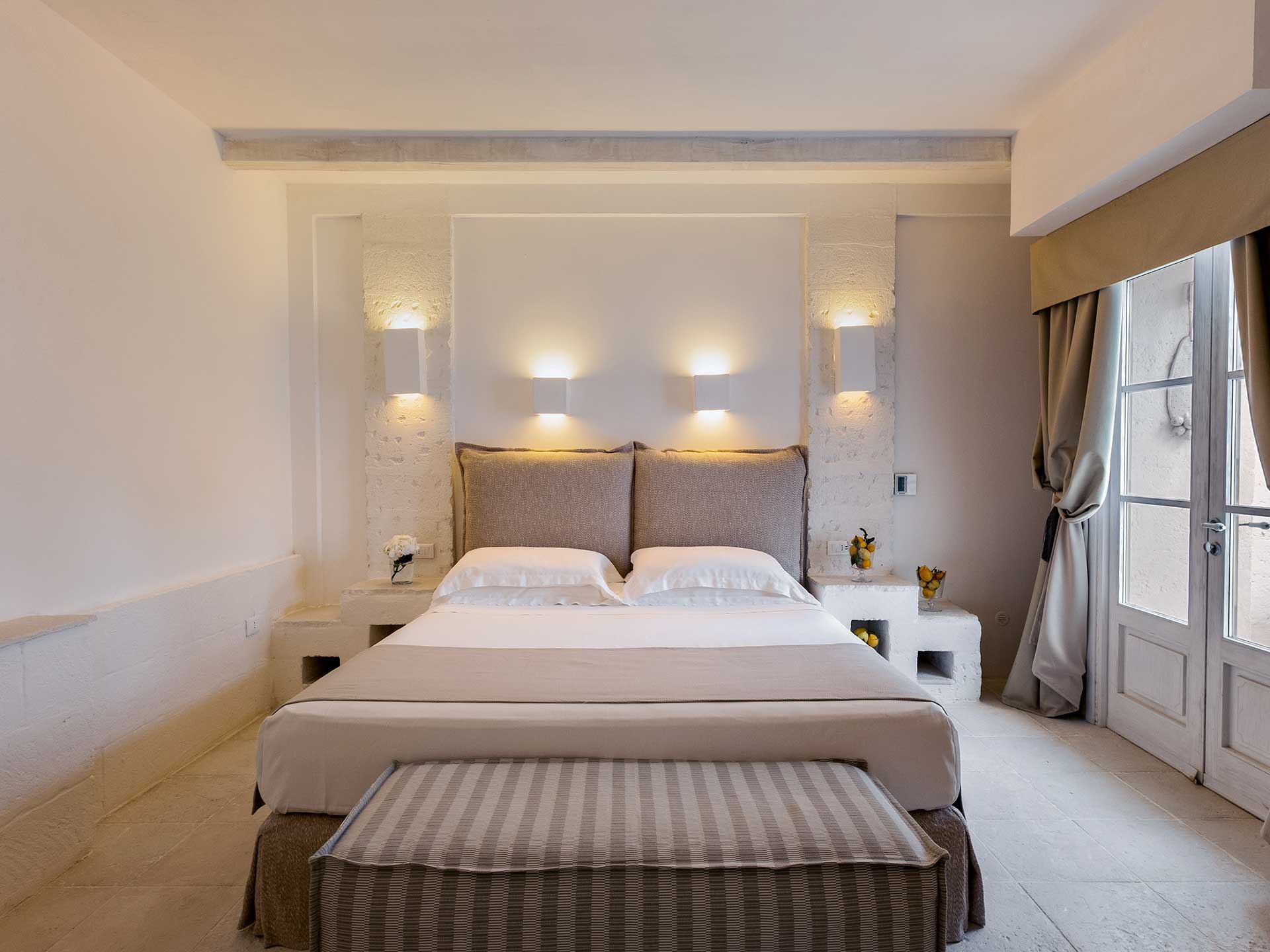 Deluxe Room Bedroom Baglioni Masseria Muzza