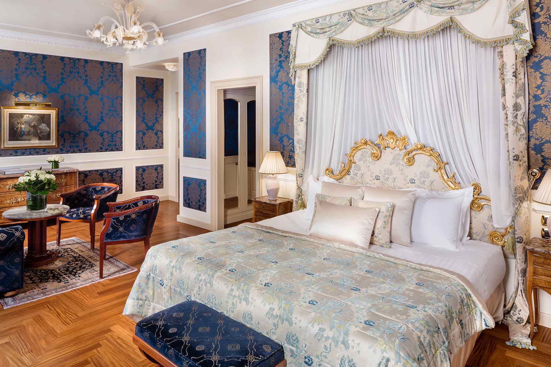 Junior Suite Bedroom Baglioni Hotel Luna